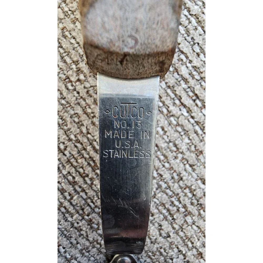 Cutco No 13 Slotted Spoon 12